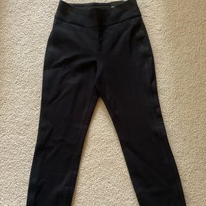 Express Columnist High Waisted Knot Ankle Pant